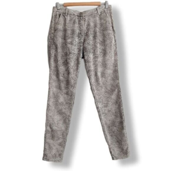 SANDWICH Oslo Slim Fit Pants Abstract Pattern Distressed Faded Sz M - Picture 2 of 13